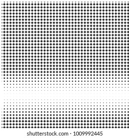 Abstract halftone texture with rhombuses. Vector. Modern background for posters, websites, web pages, business cards, postcards, interior design. Punk, pop, grunge in vintage style. Minimalism.