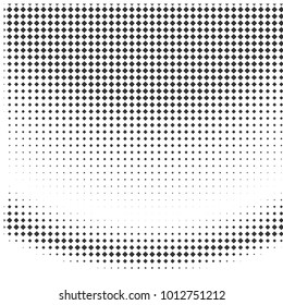 Abstract halftone texture with rhombuses. Vector. Modern background for posters, websites, web pages, business cards, postcards, interior design. Punk, pop, grunge in vintage style. Minimalism.