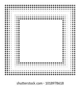 Abstract halftone texture with rhombuses. Vector. Modern background for posters, websites, web pages, business cards, postcards, interior design. Punk, pop, grunge in vintage style. Minimalism.