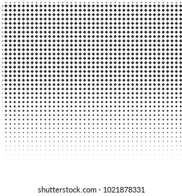 Abstract halftone texture with rhombuses. Vector. Modern background for posters, websites, web pages, business cards, postcards, interior design. Punk, pop, grunge in vintage style. Minimalism.