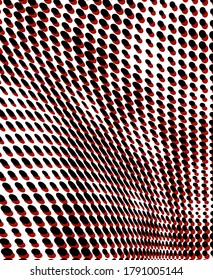 Abstract halftone texture. Vector chaotic background