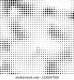 Abstract halftone texture. Vector. Modern background for posters, websites, web pages, business cards, postcards, interior design. Punk, pop, grunge in vintage style. Minimalism. 