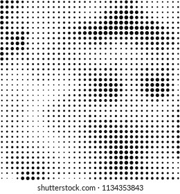 Abstract halftone texture. Vector. Modern background for posters, websites, web pages, business cards, postcards, interior design. Punk, pop, grunge in vintage style. Minimalism.