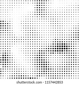 Abstract halftone texture. Vector. Modern background for posters, websites, web pages, business cards, postcards, interior design. Punk, pop, grunge in vintage style. Minimalism.