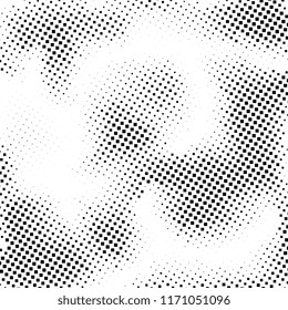Abstract halftone texture. Vector. Modern background for posters, websites, web pages, business cards, postcards, interior design. Punk, pop, grunge in vintage style. Minimalism.