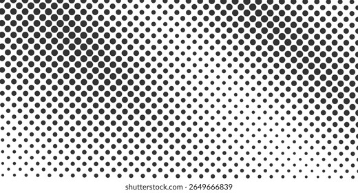 Abstract halftone texture. Vector. Modern background for posters, websites, web pages, business cards, postcards, interior design. Punk, pop, grunge in vintage style. Minimalism. 