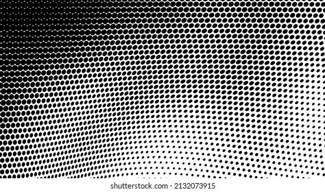 Resumen de la onda de textura media monocroma