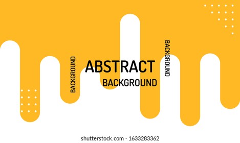 Abstract halftone transitional orange outline with a simple combination of white. Vector illustration
