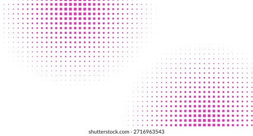 Abstractas medio tono de fondo rosa de moda. Arte de rectángulo de diseño de tendencia