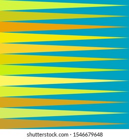 Abstract halftone triangles. Geometric background. Textured card. Screen print. Vector illustration. 