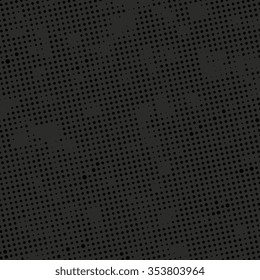 Abstract halftone vector background. Black and dotted pattern 