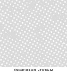 Abstract halftone vector background. Black and white dotted pattern 