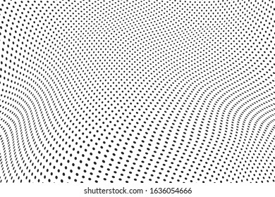 Abstract halftone vector background. Dots illustration.