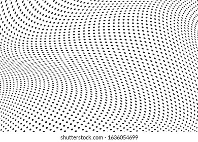 Abstract halftone vector background. Dots illustration.