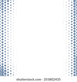 Abstract halftone vector background. dotted pattern 