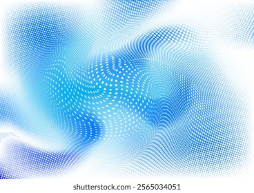 abstract halftone vector background exudes a vibrant and modern aesthetic