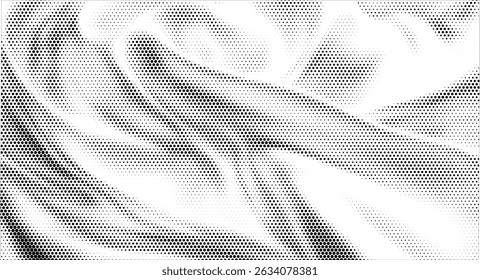 Abstract Halftone vector design illustration.