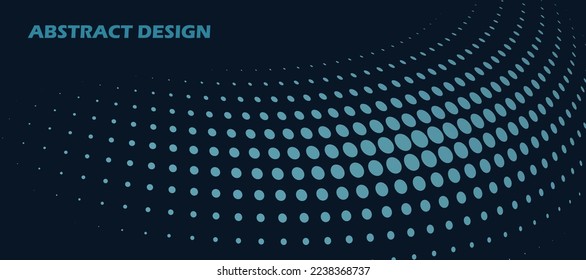 Resumen de diseño vectorial de medio tono. Fondo vectorial minimalista moderno. Diseño de fondo de pantalla HD. Diseño vectorial moderno de EPS 10