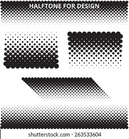 Abstract halftone. Vector halftone dots. Black dots on white background. Halftone background. set of halftones background. halftone on white background. Eps 8