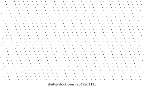 Abstract halftone vector illustration, fabric halftone pattern black and white texture background