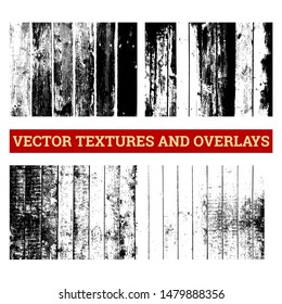 Abstract halftone vector illustration. Grunge textures and overlays for background and design.
