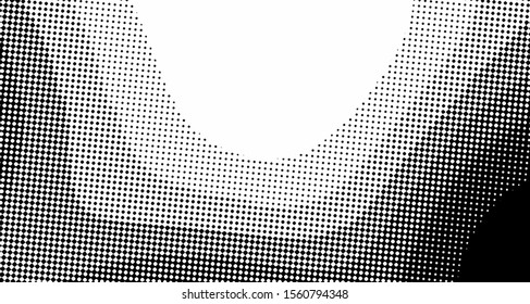 abstract halftone wave background. Curved gradient texture or pattern.