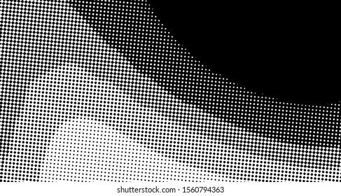 abstract halftone wave background. Curved gradient texture or pattern.