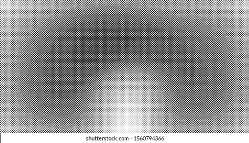 abstract halftone wave background. Curved gradient texture or pattern.