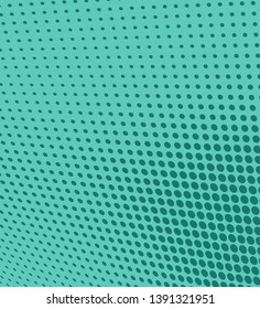 Abstract halftone wave background. Vintage art texture. Chaotic vector pattern. Template for printing on business cards, labels, badges