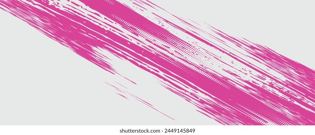 Abstract halftone wave dots background. Futuristic twisted grunge pattern, dots, circles. Vector modern optical pop art texture for posters, business cards and etc