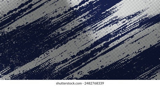 Abstract halftone wave dots background. Futuristic twisted grunge pattern, dots, circles. Vector modern optical pop art texture for posters, business cards and etc