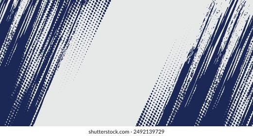 Fondo Abstractas de puntos de onda de semitonos. Futurista patrón de grunge torcido, puntos, círculos. Vector de textura de arte pop óptico moderno para carteles, tarjetas de visita y etc. eps 10