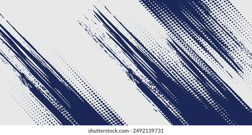 Abstract halftone wave dots background. Futuristic twisted grunge pattern, dots, circles. Vector modern optical pop art texture for posters, business cards and etc. eps 10