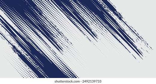 Abstract halftone wave dots background. Futuristic twisted grunge pattern, dots, circles. Vector modern optical pop art texture for posters, business cards and etc. eps 10