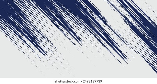 Abstract halftone wave dots background. Futuristic twisted grunge pattern, dots, circles. Vector modern optical pop art texture for posters, business cards and etc. eps 10