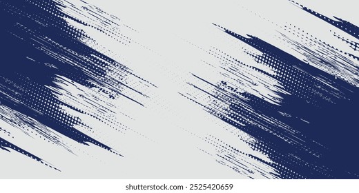 Abstract halftone wave dots background. Futuristic twisted grunge pattern, dots, circles. Vector modern optical pop art texture for posters, business cards and etc