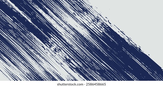 Abstract halftone wave dots background. Futuristic twisted grunge pattern, dots, circles. Vector modern optical pop art texture for posters, business cards and etc