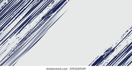 Abstract halftone wave dots background. Futuristic twisted grunge pattern, dots, circles. Vector modern optical pop art texture for posters modern banner