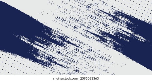 Abstract halftone wave dots background. Futuristic twisted grunge pattern, dots, circles. Vector modern abstract design