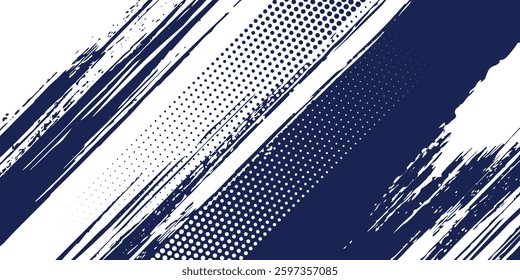 Abstract halftone wave dots background. Futuristic twisted grunge pattern, dots, circles. Vector modern optical pop art texture for posters, business  art