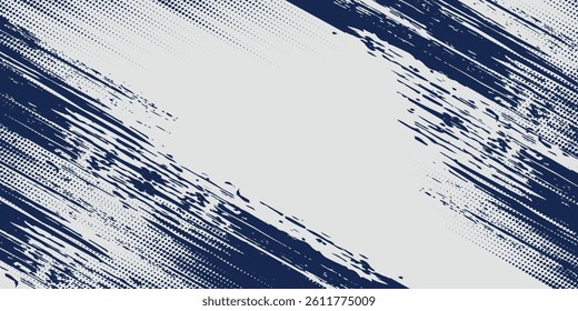 Abstract halftone wave dots background. Futuristic twisted grunge pattern, dots, circles. Vector modern optical pop art texture for posters, business cards and etc