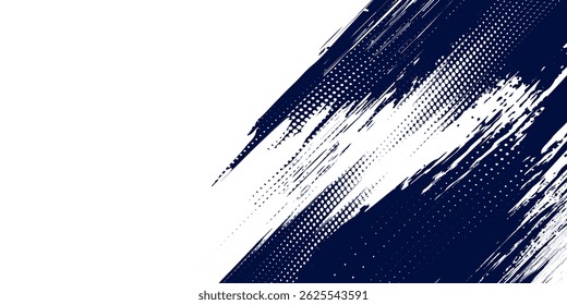 Abstract halftone wave dots background. Futuristic twisted grunge pattern, dots, circles. Vector modern optical pop art texture for posters, business cards and etc