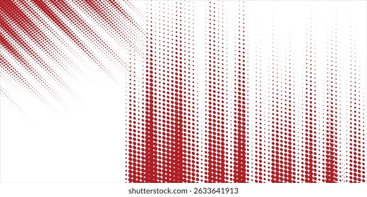 Abstract halftone wave dots background. Futuristic twisted grunge pattern  dots  circles. Vector modern optical pop art texture 