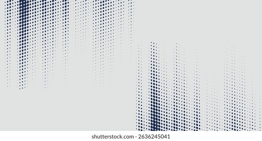 Fondo de puntos de onda de semitono Abstractas. Patrón de grunge retorcido futurista, puntos, círculos. Vector de textura de arte pop óptico moderno para carteles, tarjetas de visita y etc