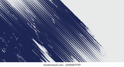 Abstract halftone wave dots background. Futuristic twisted grunge pattern, dots, circles. Vector modern optical pop art texture for posters, business modern grunge sport