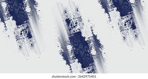 Abstract halftone wave dots background. Futuristic twisted grunge pattern, dots, circles. Vector modern optical pop art texture for posters, business cards and etc