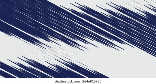 Abstract halftone wave dots background. Futuristic twisted grunge pattern, dots, circles. Vector modern optical pop art texture for posters, business cards and etc