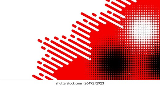 Abstract halftone wave dots background. Futuristic twisted grunge pattern, dots, circles. Vector modern optical pop art texture for posters, business cards, etc. Eps10
