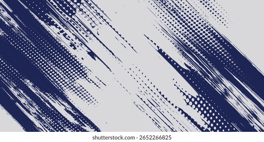 Abstract halftone wave dots background. Futuristic twisted grunge pattern, dots, circles. Vector modern optical pop art texture for posters, business cards and etc