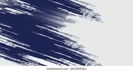 Fondo de puntos de onda de semitono Abstractas. Patrón de grunge retorcido futurista, puntos, círculos. Vector de textura de arte pop óptico moderno para carteles, tarjetas de visita y etc